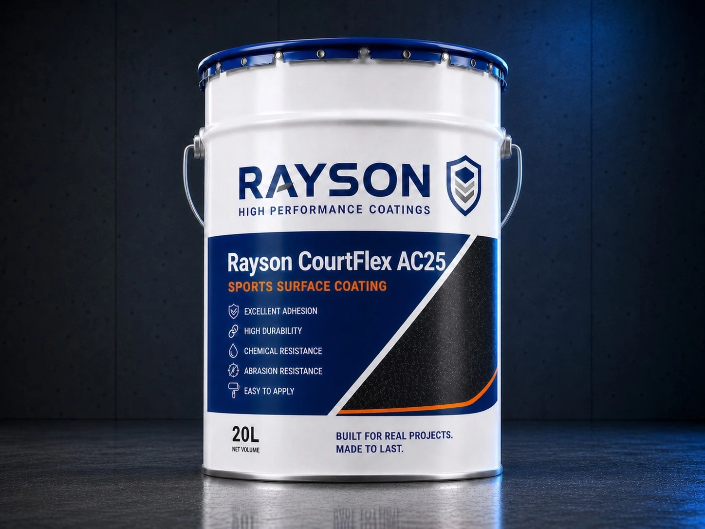 Rayson CourtFlex AC25 real product packaging and supplied components