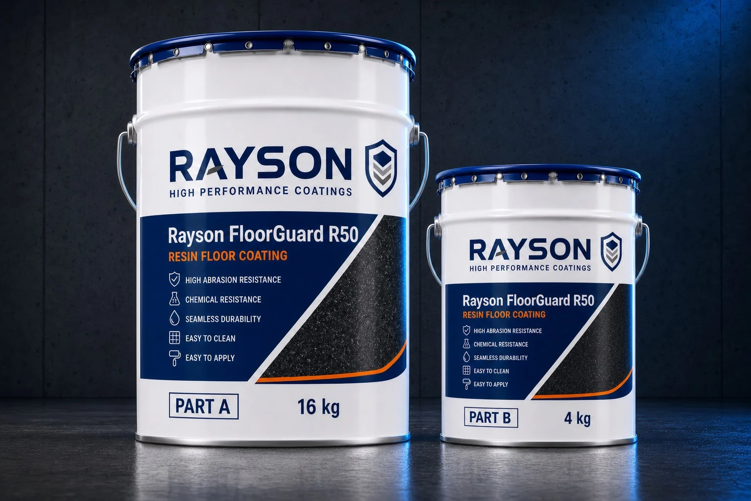 Rayson FloorGuard R50 real product packaging and supplied components