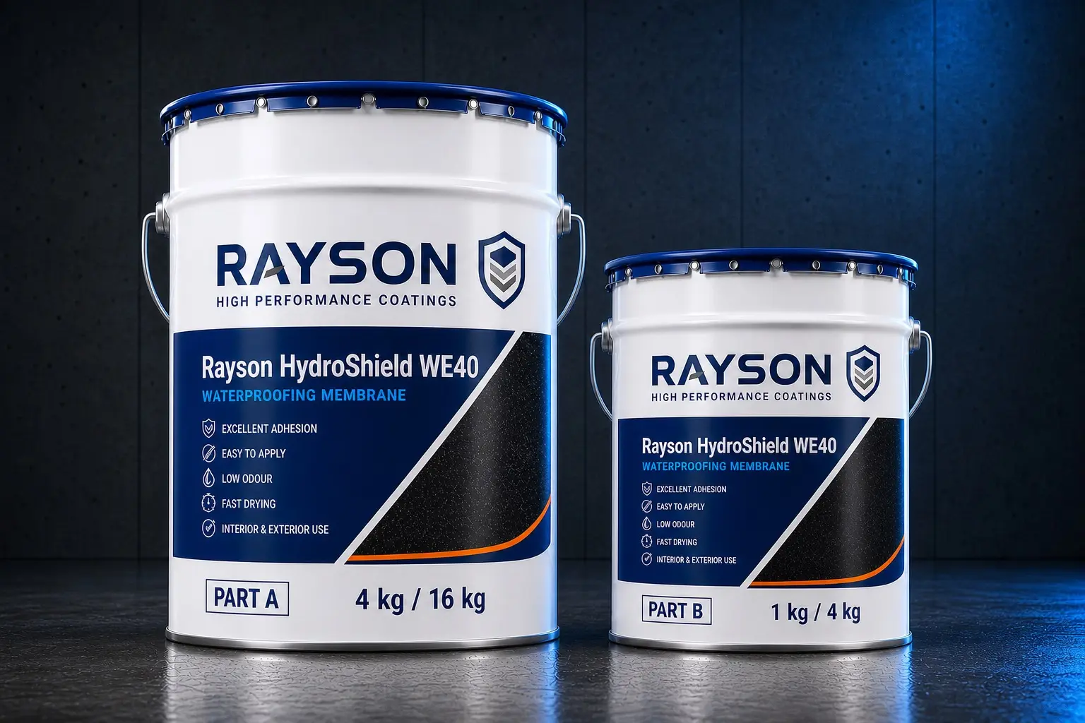 Rayson HydroShield WE40 — Water-based & low-odour systems