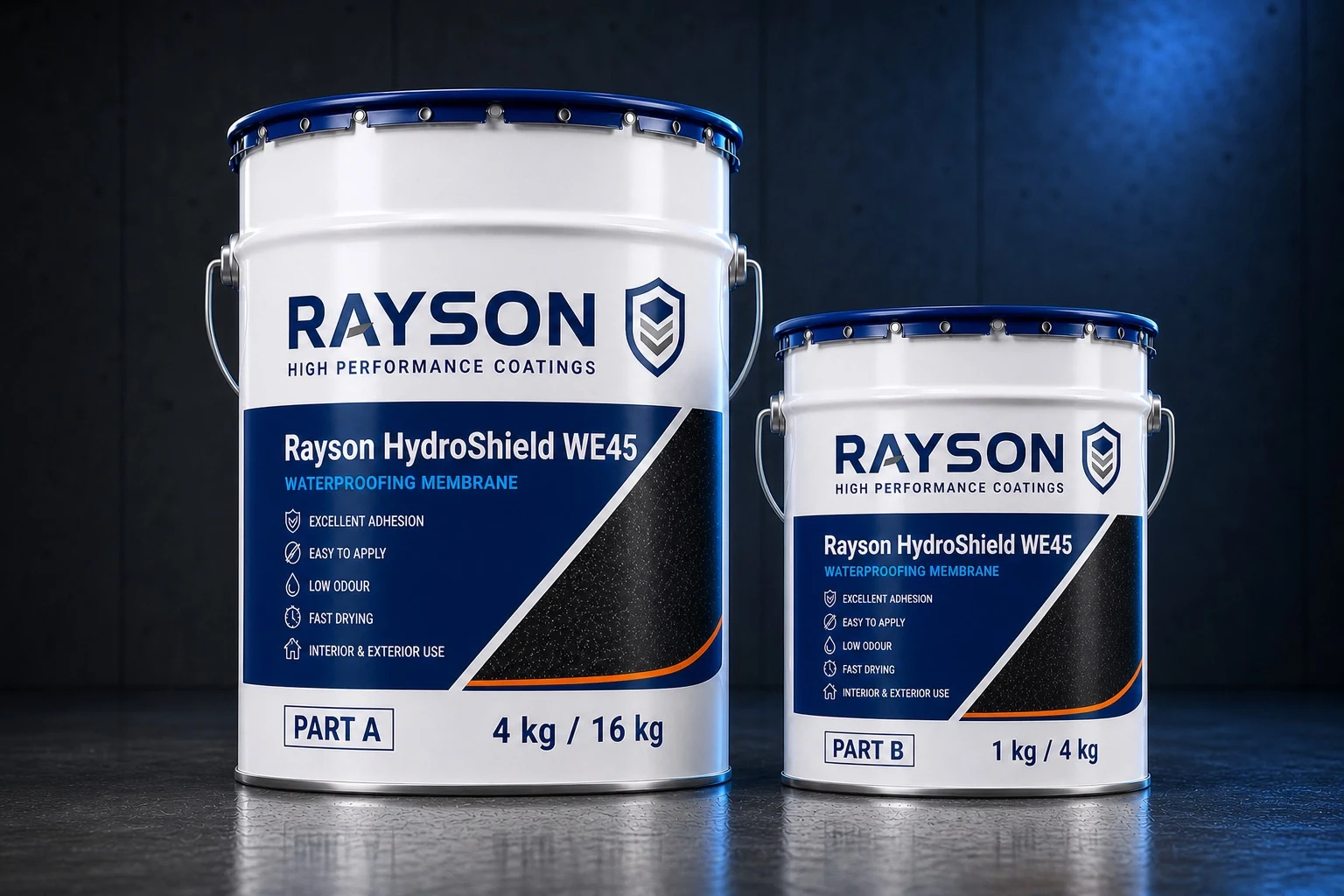 Rayson HydroShield WE45 real product packaging and supplied components
