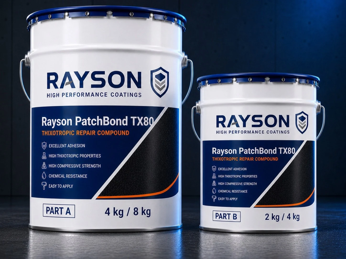 Rayson PatchBond TX80 real product packaging and supplied components