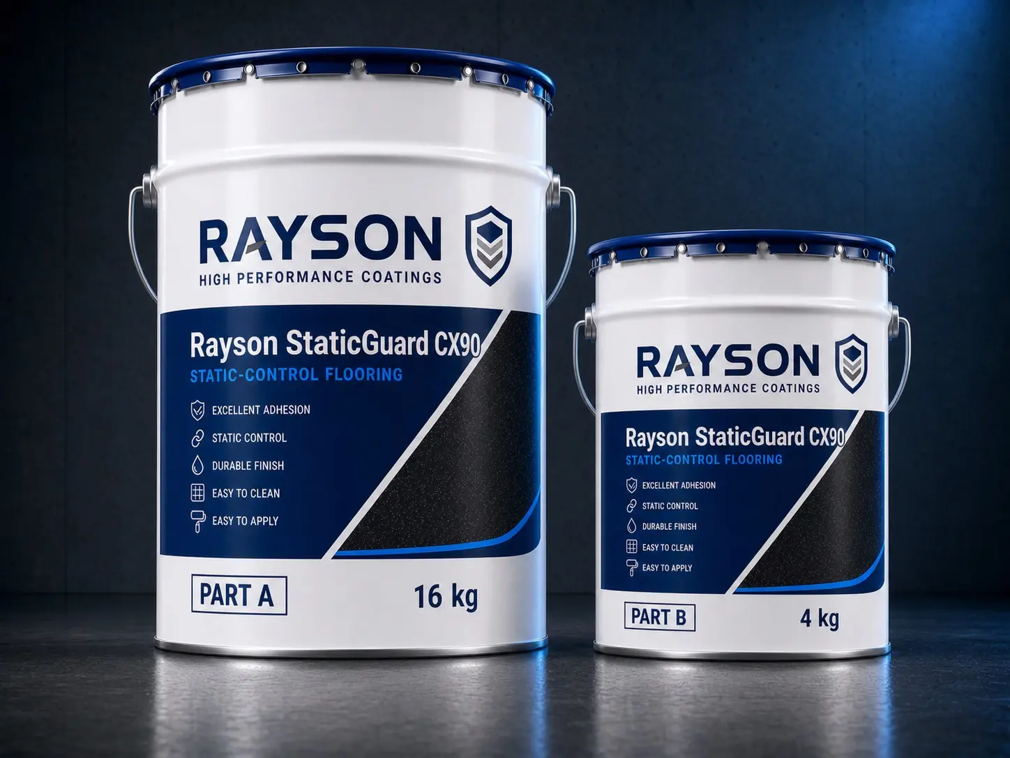 Rayson StaticGuard CX90 — Static-control flooring
